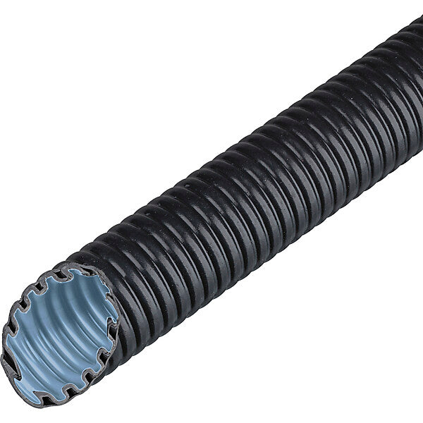 FRÄNKISCHE Kunststoff-Wellrohr schwer 63,0x50,3mm FFKuS-ES-F-UV63 sw